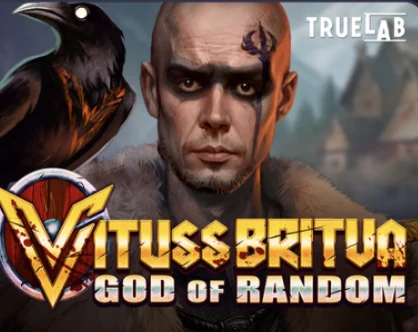 Vituss Britva God of Random slot game tile